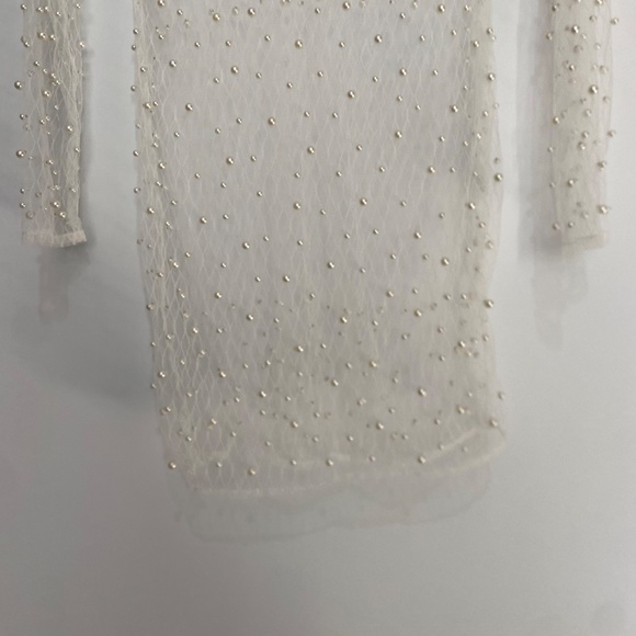 NWT Ezili S Margarite Faux Pearls Coverup Dres - Picture 7 of 13